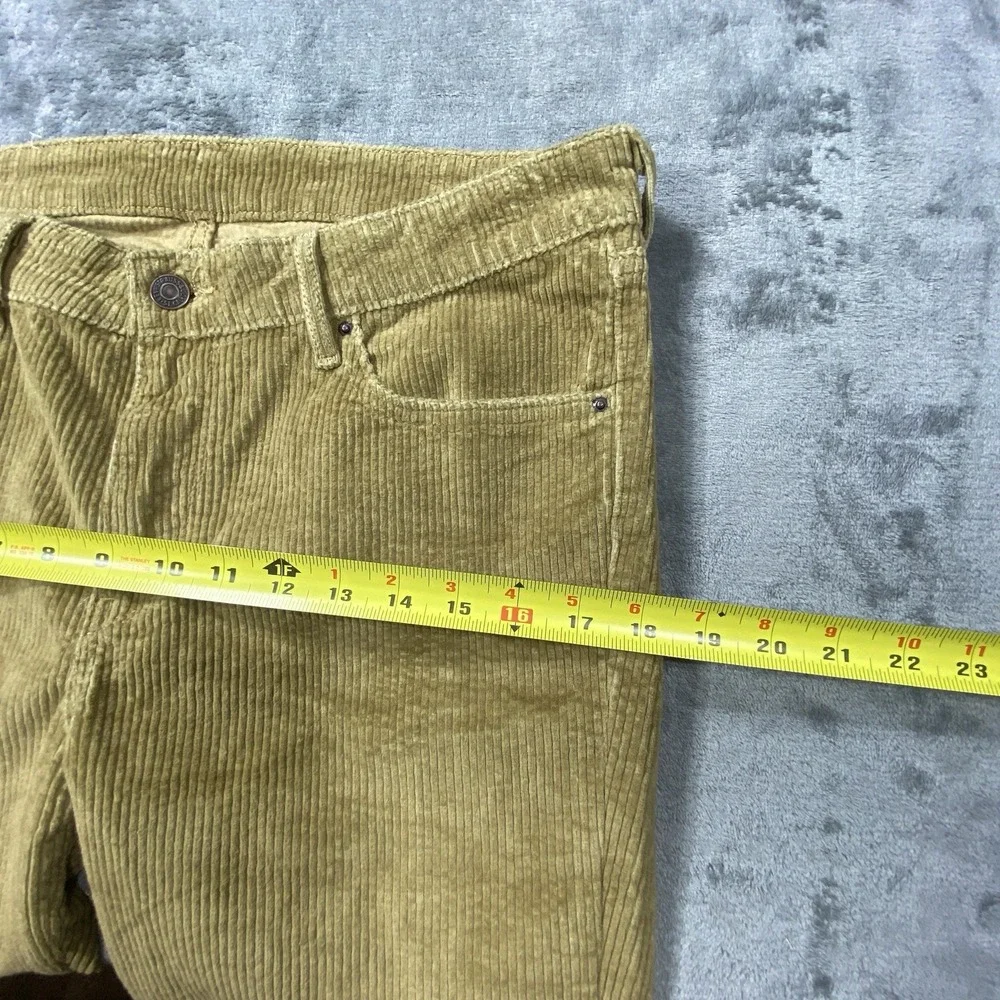 Levis Corduroy Pants‎ Fits 34x30 Cotton Beige Casual Regular Tapered Cut Red Tab